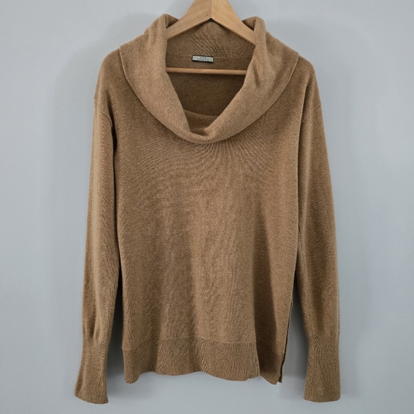 J. Crew 100% Cashmere Cowl Neck Sweater Size S